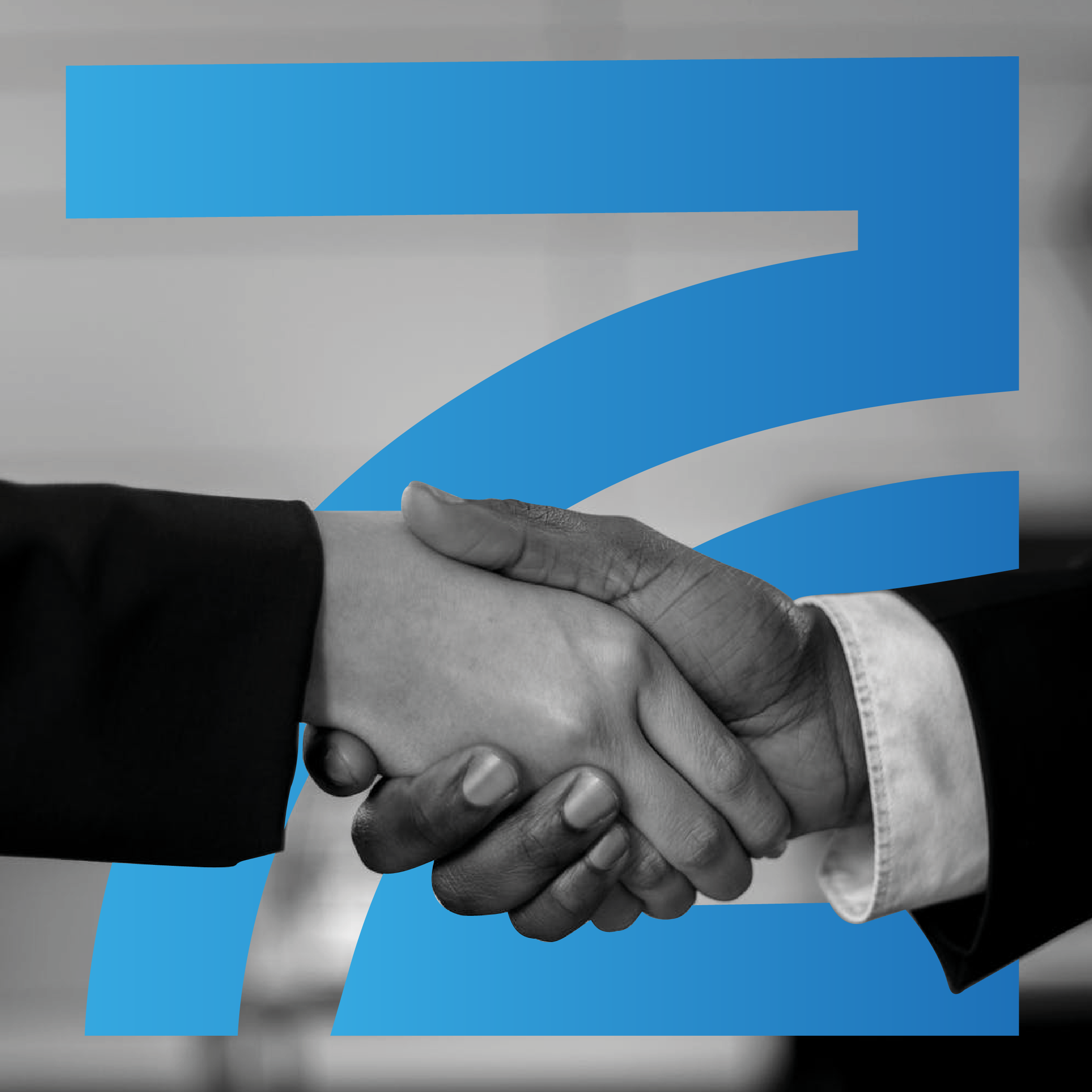 pessoas apertando a mão